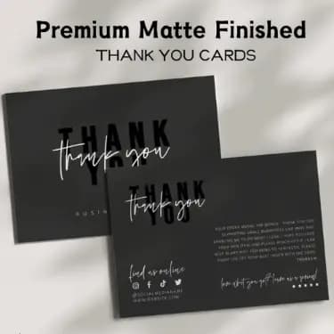 Thank You Cards products by Grafiq