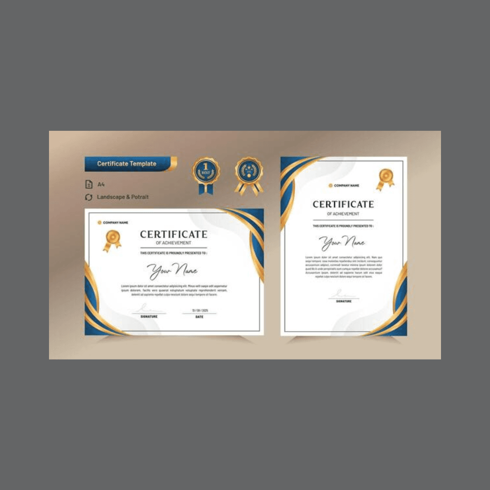 Custom Certificates - Image 1