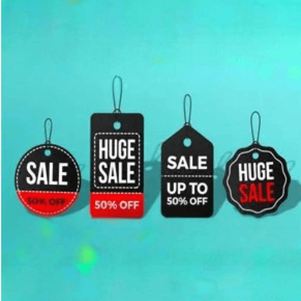 Gloss Coated Tags - Image 1