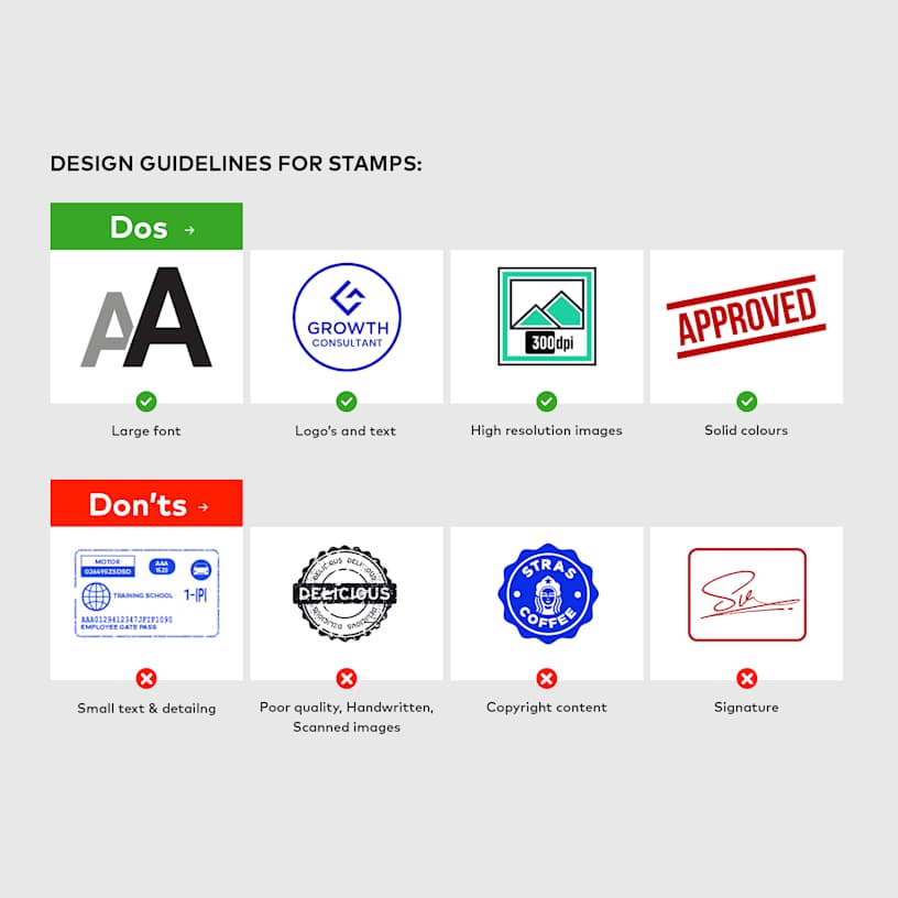 Custom Packaging Stamps - Image 3