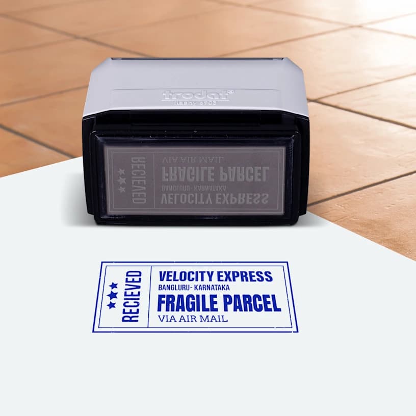 Flashy Pre-Inking Stamps (Premium Self-Inking Stamp) - Image 7