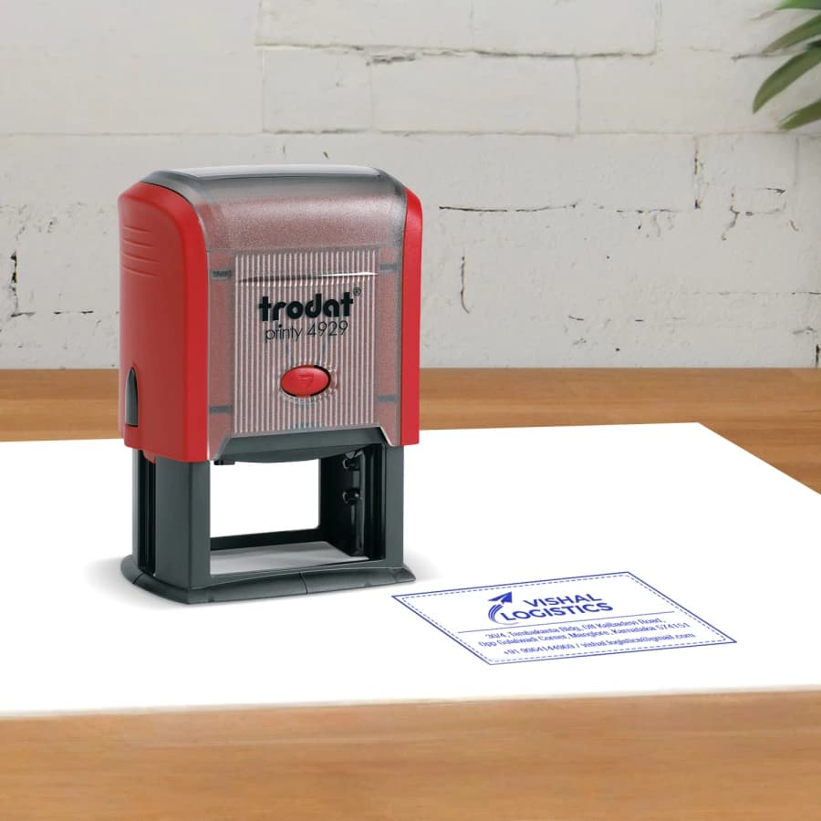 Self-Inking Stamps - 50 mm × 30 mm - Image 1