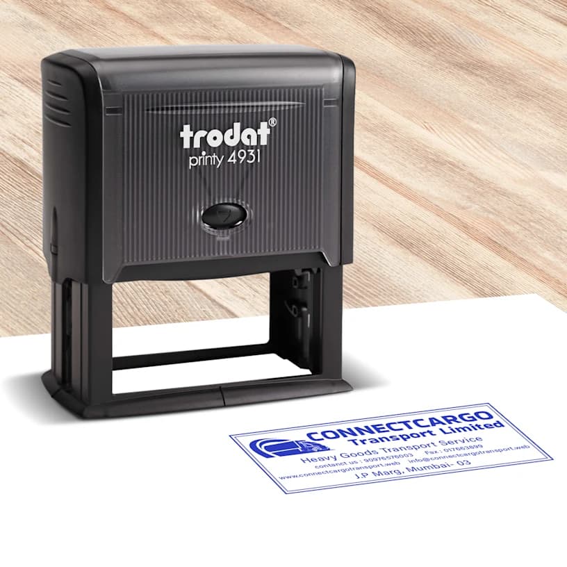 Self-Inking Stamps - 70 mm × 30 mm - Image 1