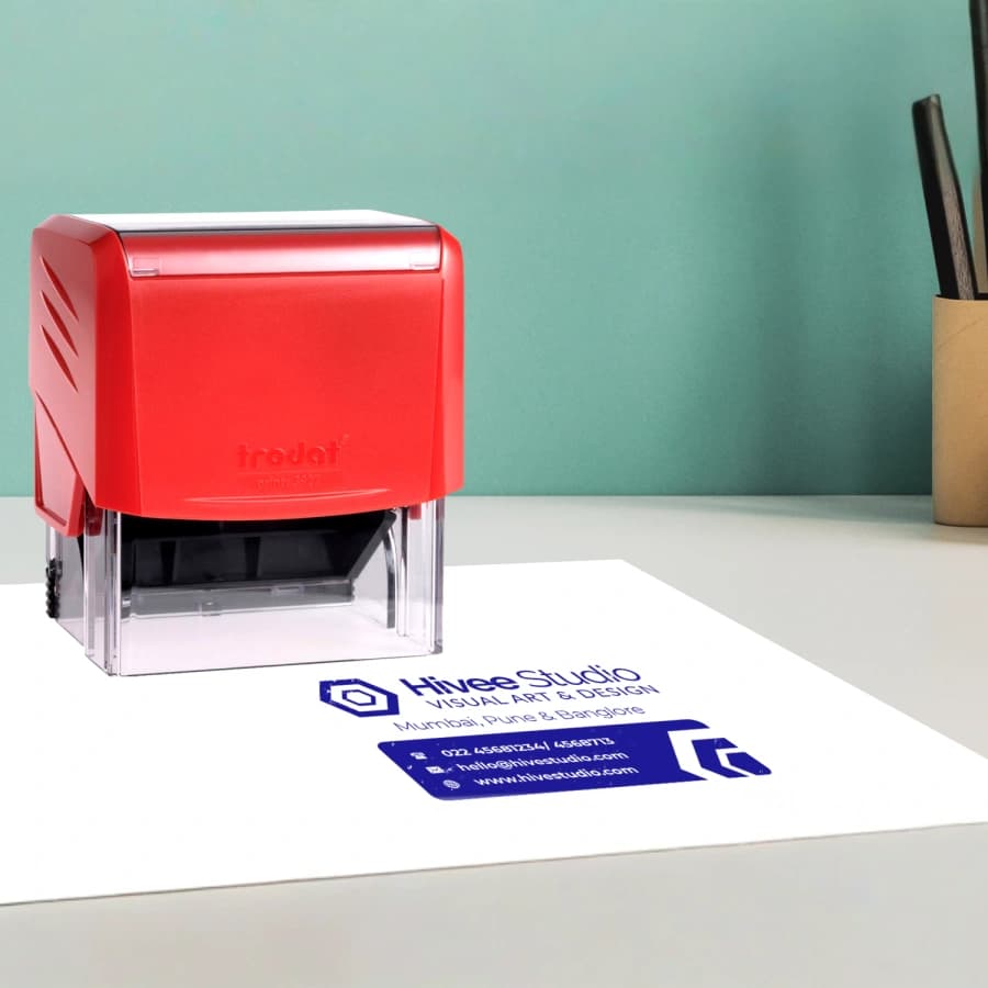 Self-Inking Stamps - 64 mm x 44 mm - Image 1