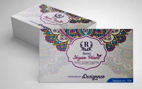 Matt Lamination + Texture Visiting Card - Image 4