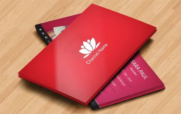 Gloss UV Coated Visiting Card - Image 2