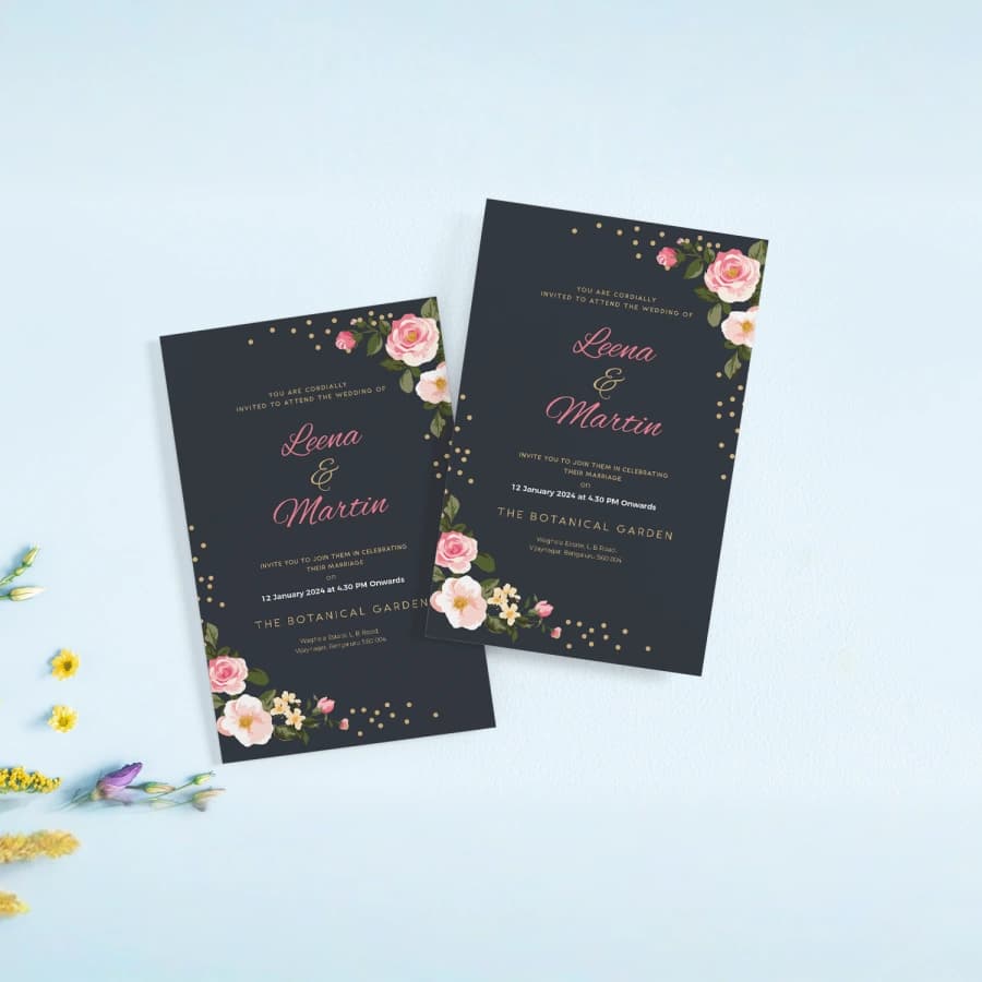 Wedding Invitation Card - Image 1