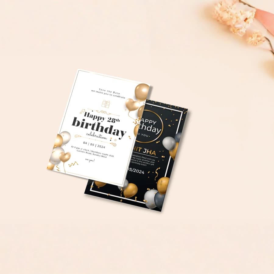 Birthday Invitation Card - Image 1