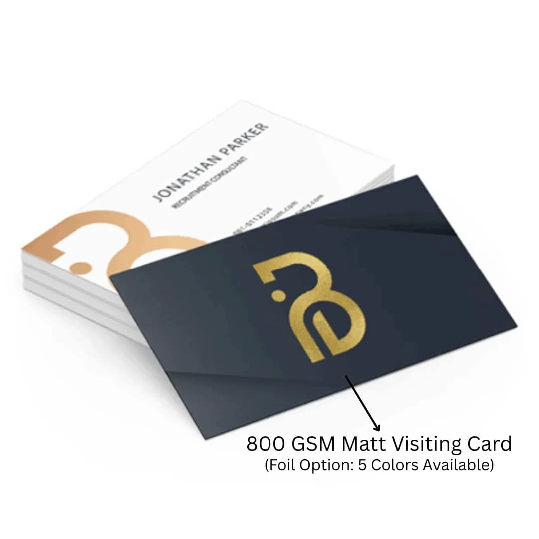 800 GSM Matt Visiting Card - Image 2