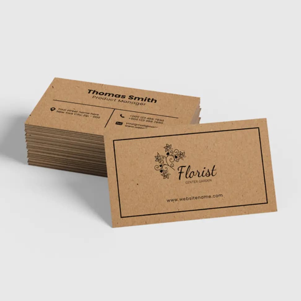 800 GSM Craft Sheet Visiting Card - Image 1