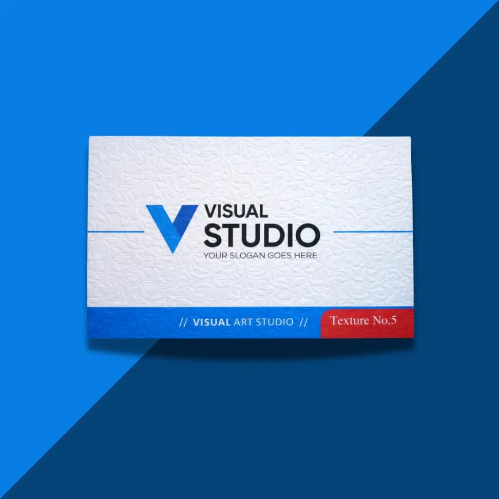 Gloss Coated + Texture Visiting Card - Image 5