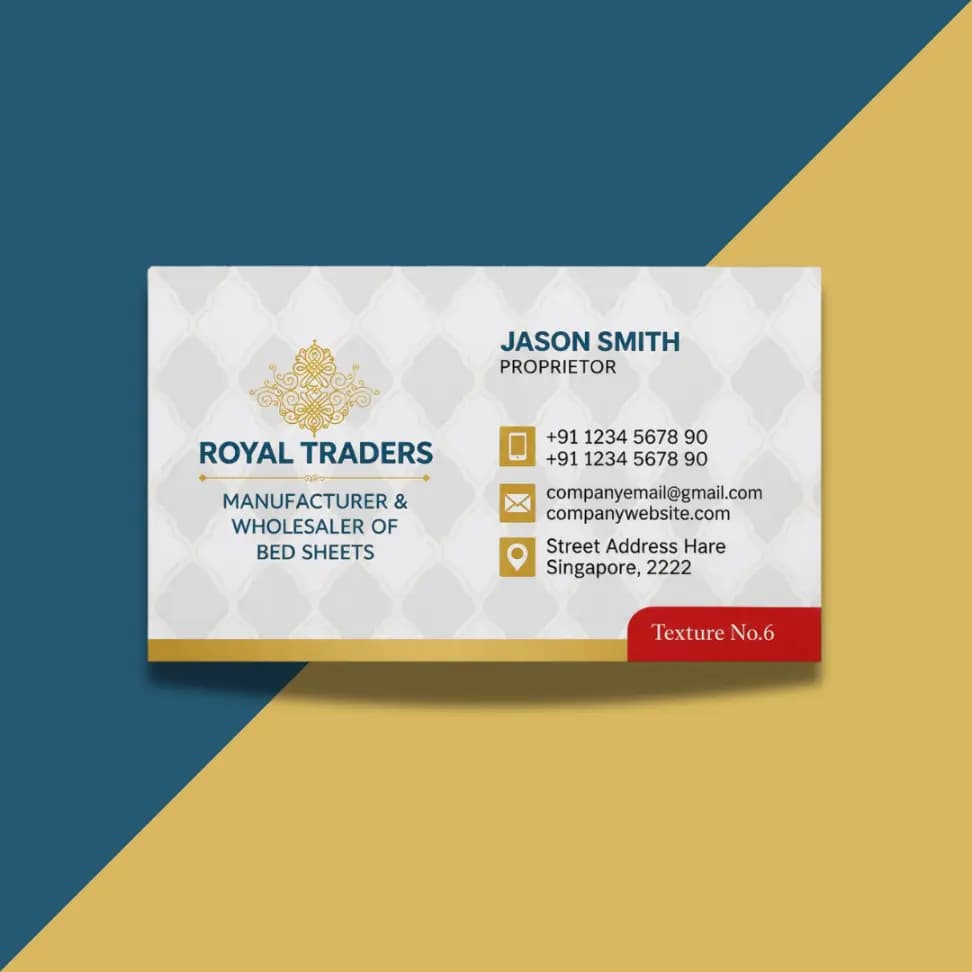 Gloss Coated + Texture Visiting Card - Image 6