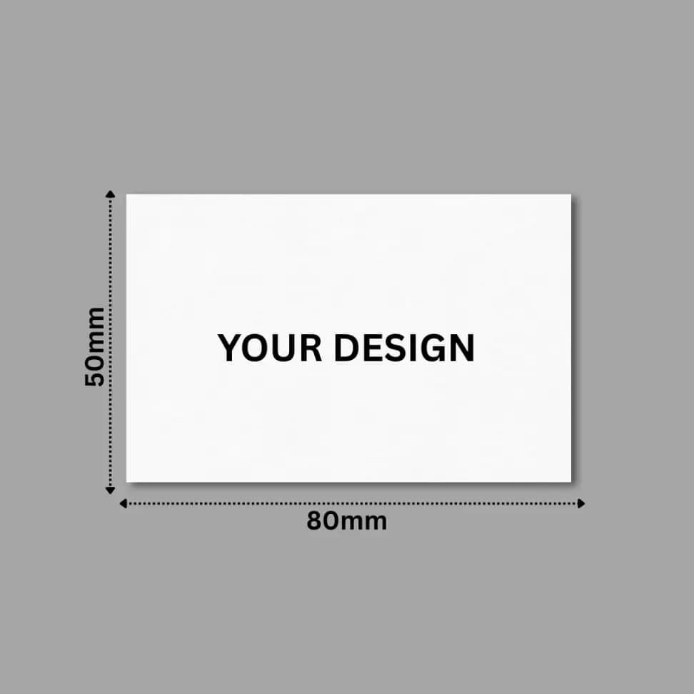 Without Lamination Small Visiting Card - Image 5
