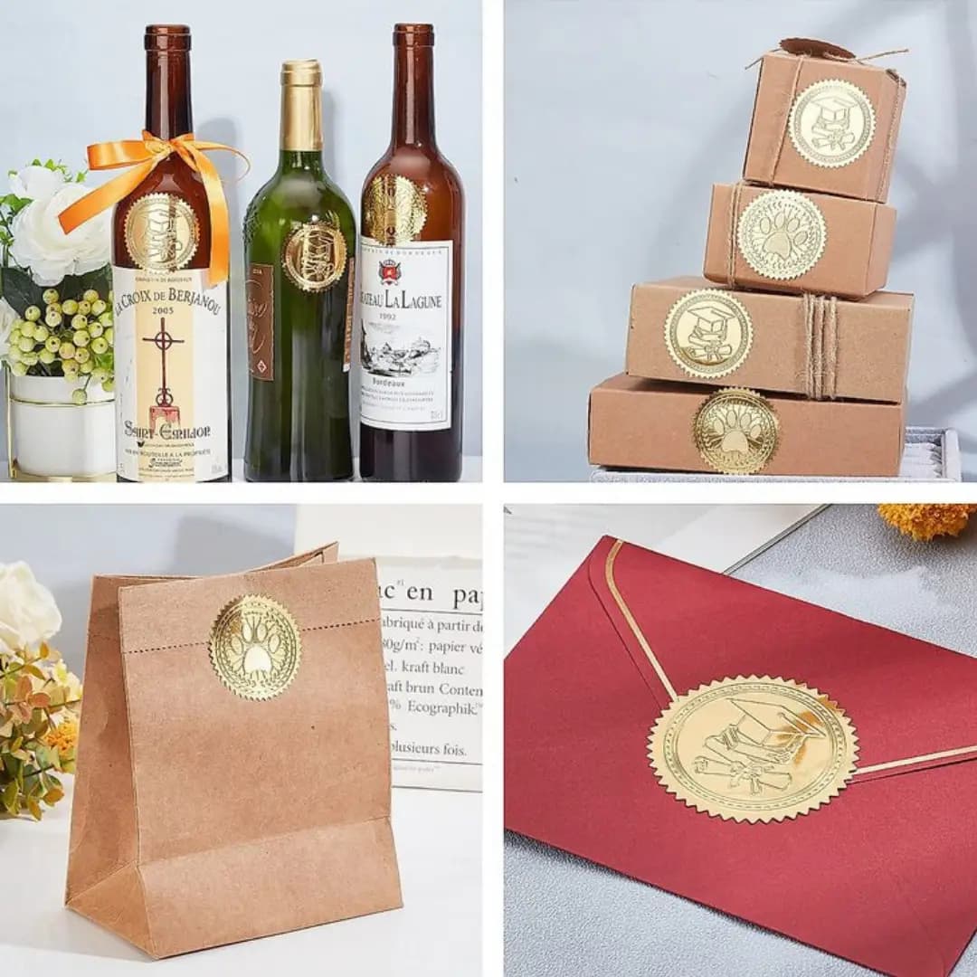Gold Foil Stickers & Labels - Image 2