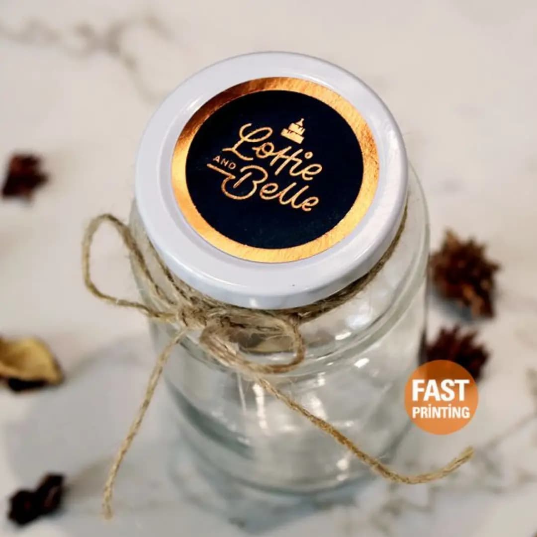 Gold Foil Stickers & Labels - Image 1