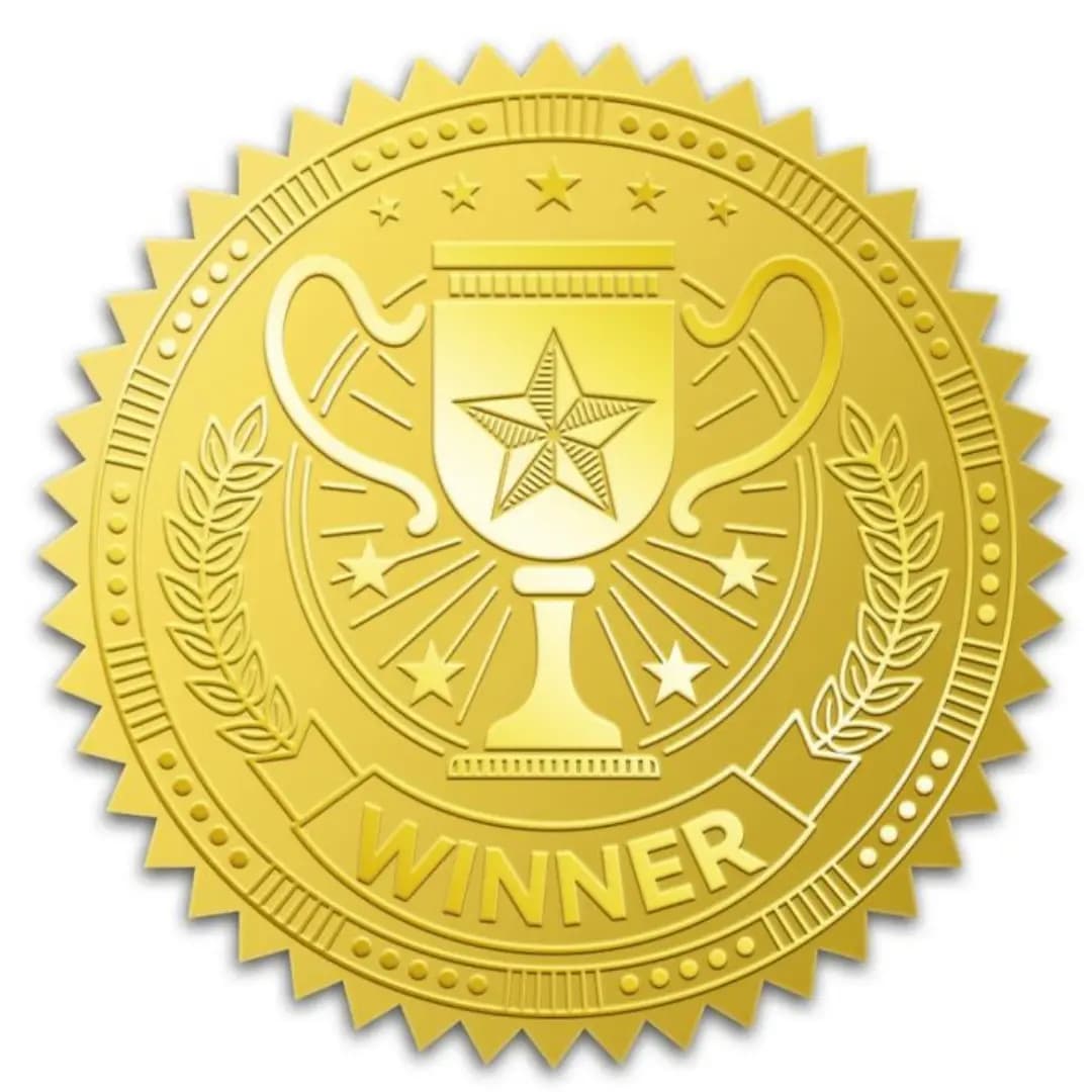 Gold Foil Stickers & Labels - Image 4