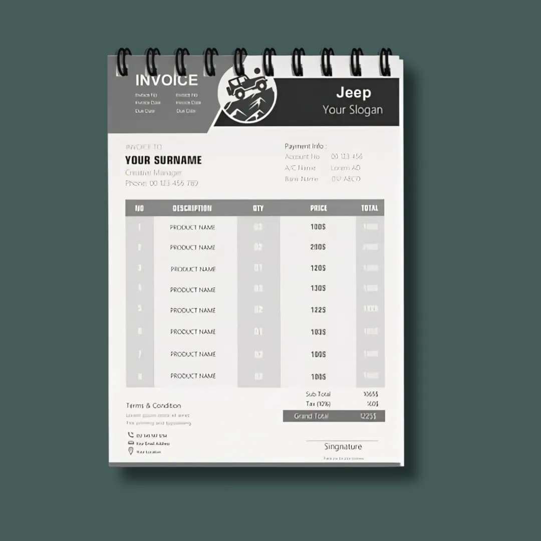 Invoice Books - Image 2