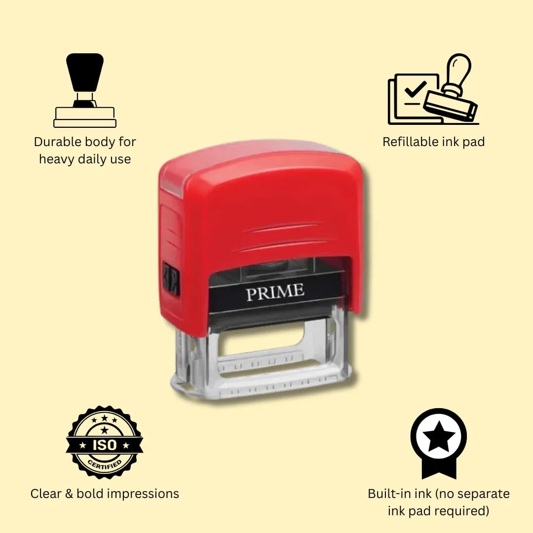 Self-Inking Stamps - 64 mm x 44 mm - Image 5