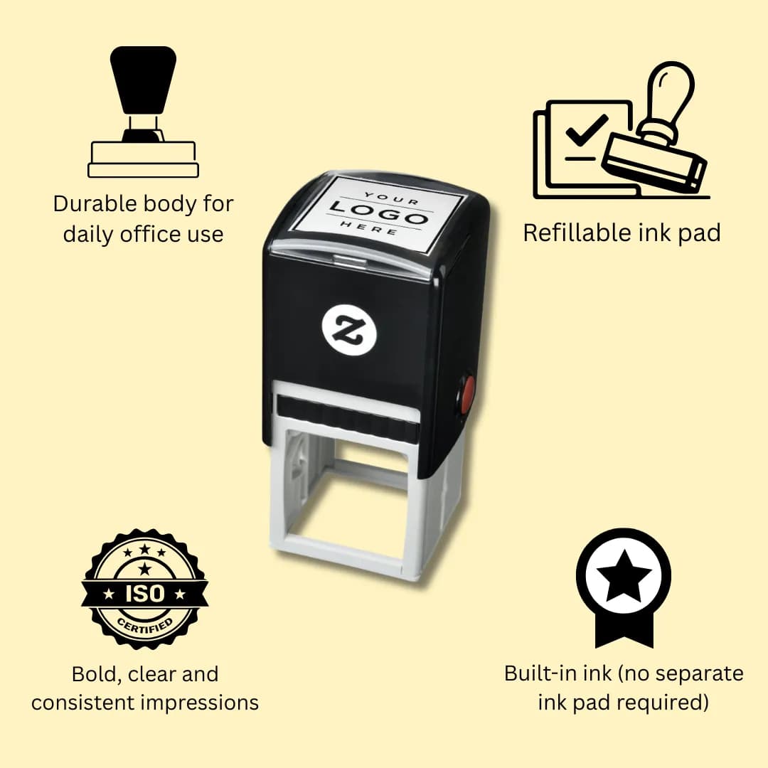 Self-Inking Stamps - 44 mm x 44 mm - Image 5
