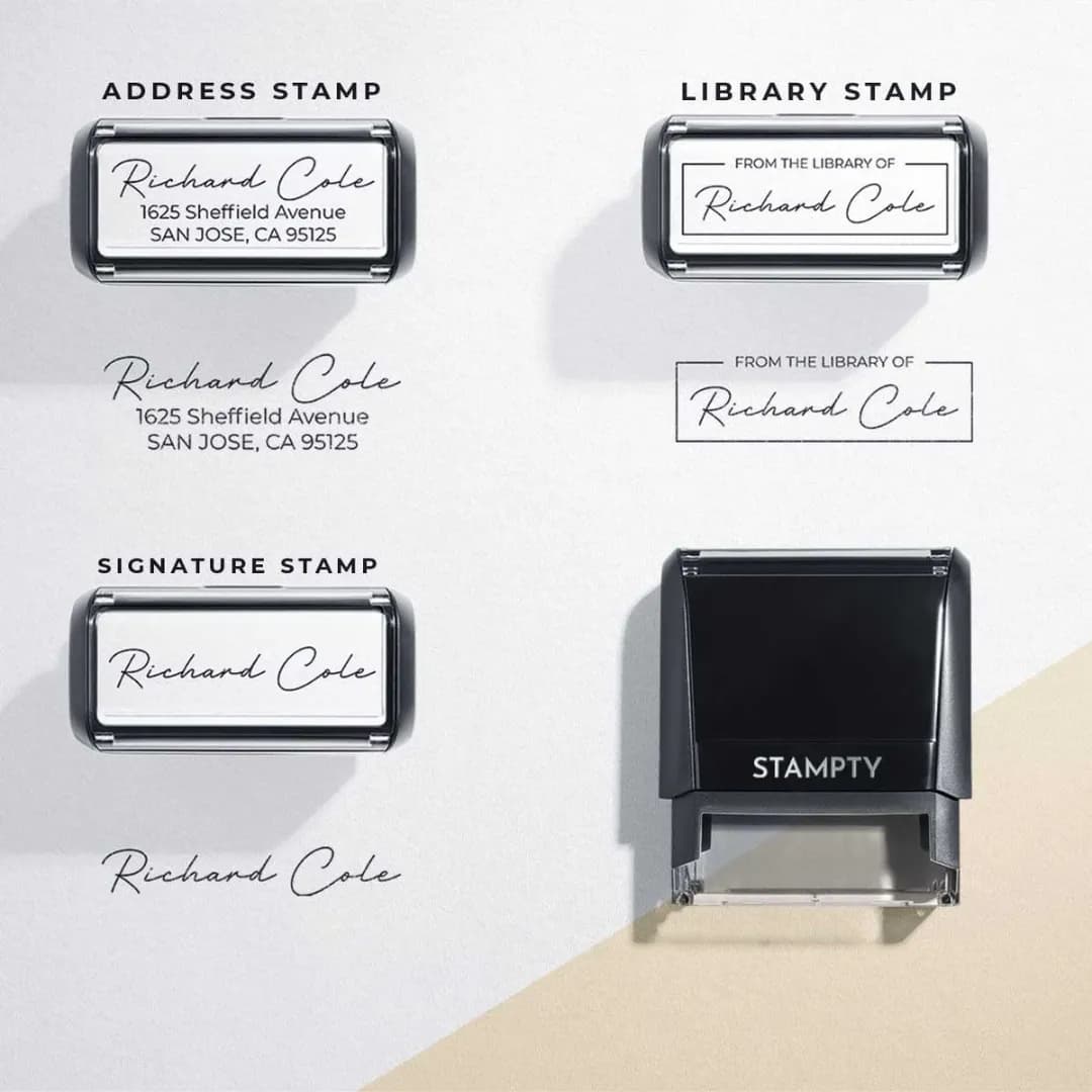  Self-Inking Stamps - 82 mm × 25 mm - Image 4