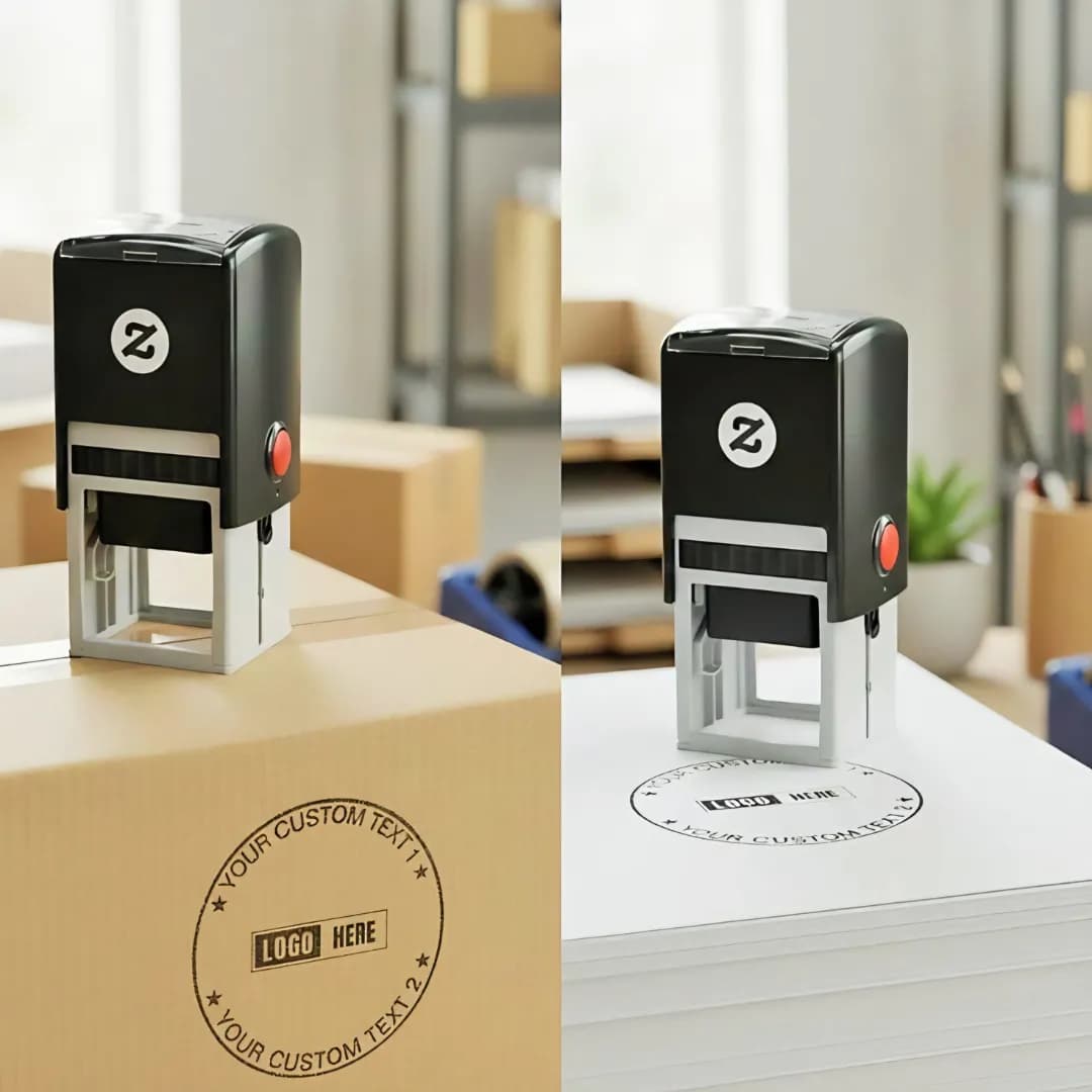  Self-Inking Stamps - 30 mm × 30 mm - Image 2