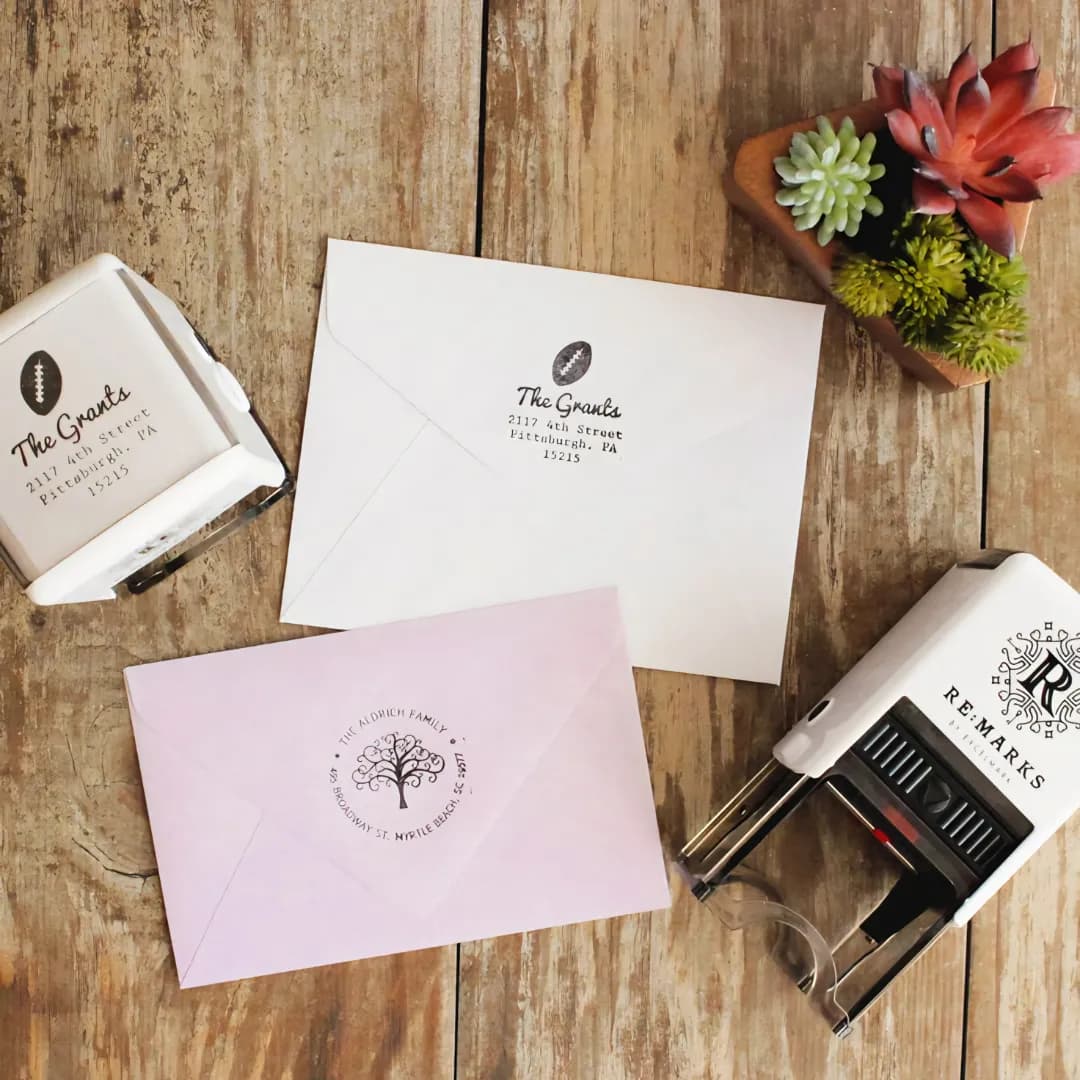  Self-Inking Stamps - 30 mm × 30 mm - Image 4