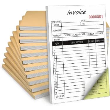 Invoice Books category