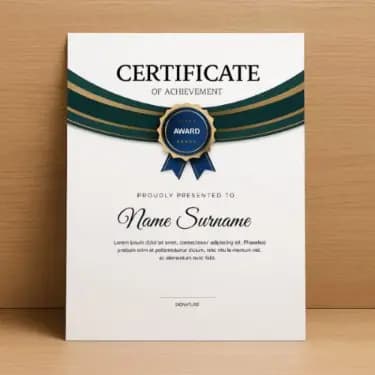 Custom Certificates category