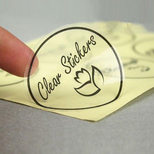 Transparent Gumming Stickers & Labels