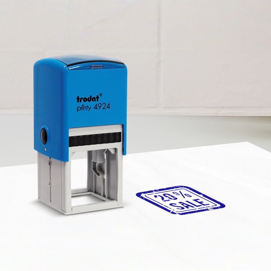 Self-Inking Stamps - 40 mm × 40 mm